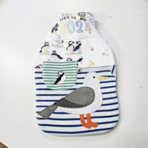 Baby clothes made into hot water bottle
