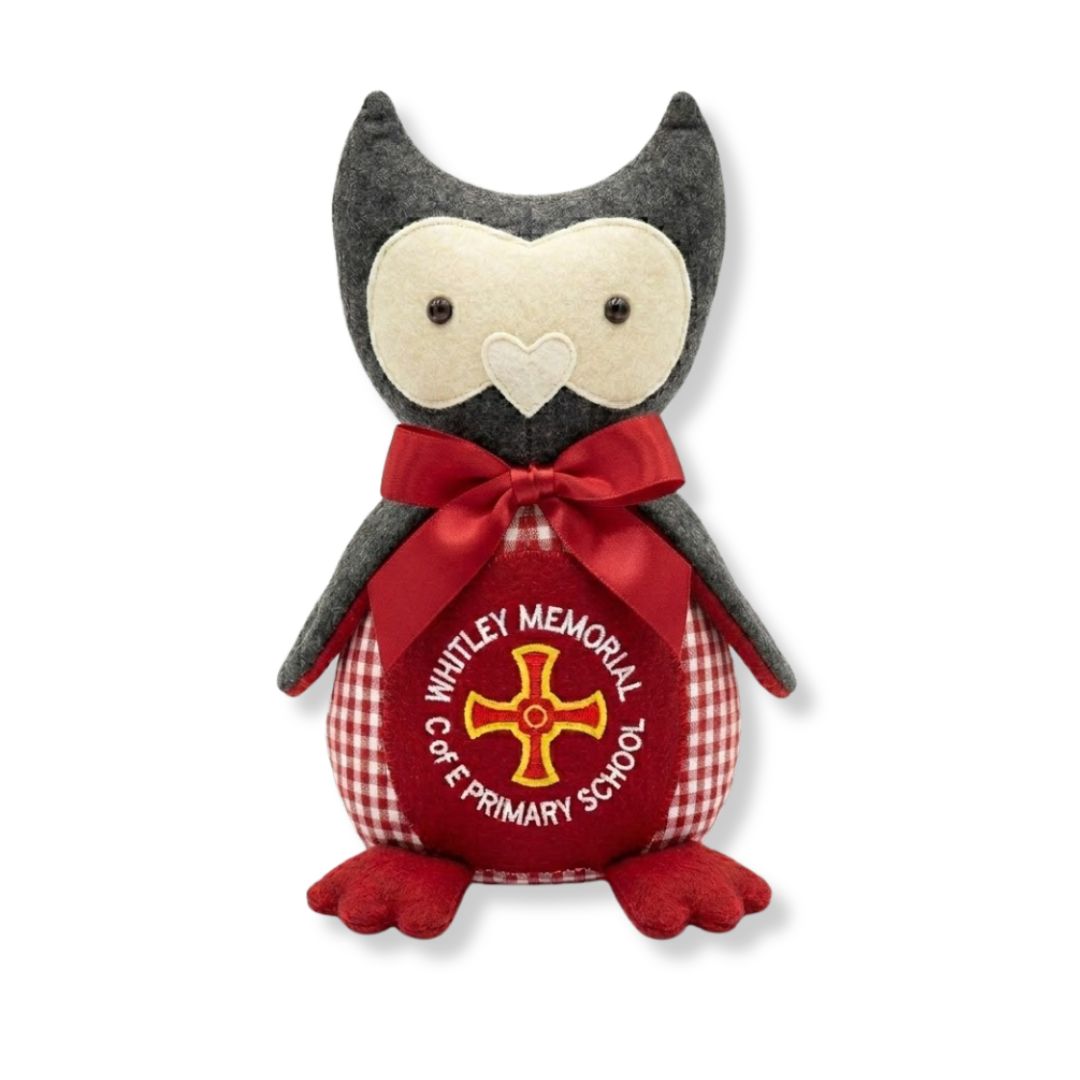 Keepsake Owl Made From School Uniforms