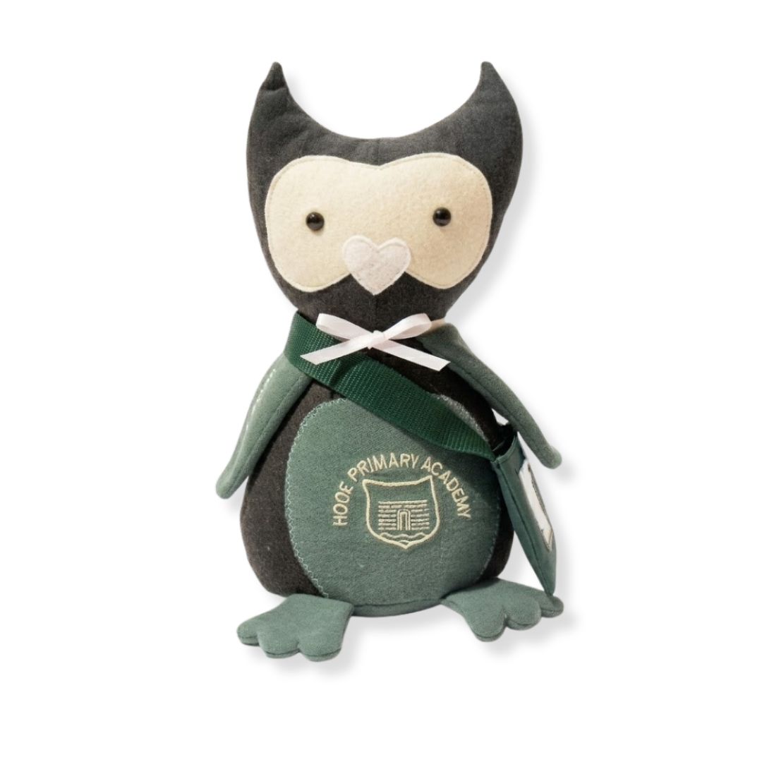 Owl Teddy Keepsake Made From Uniforms