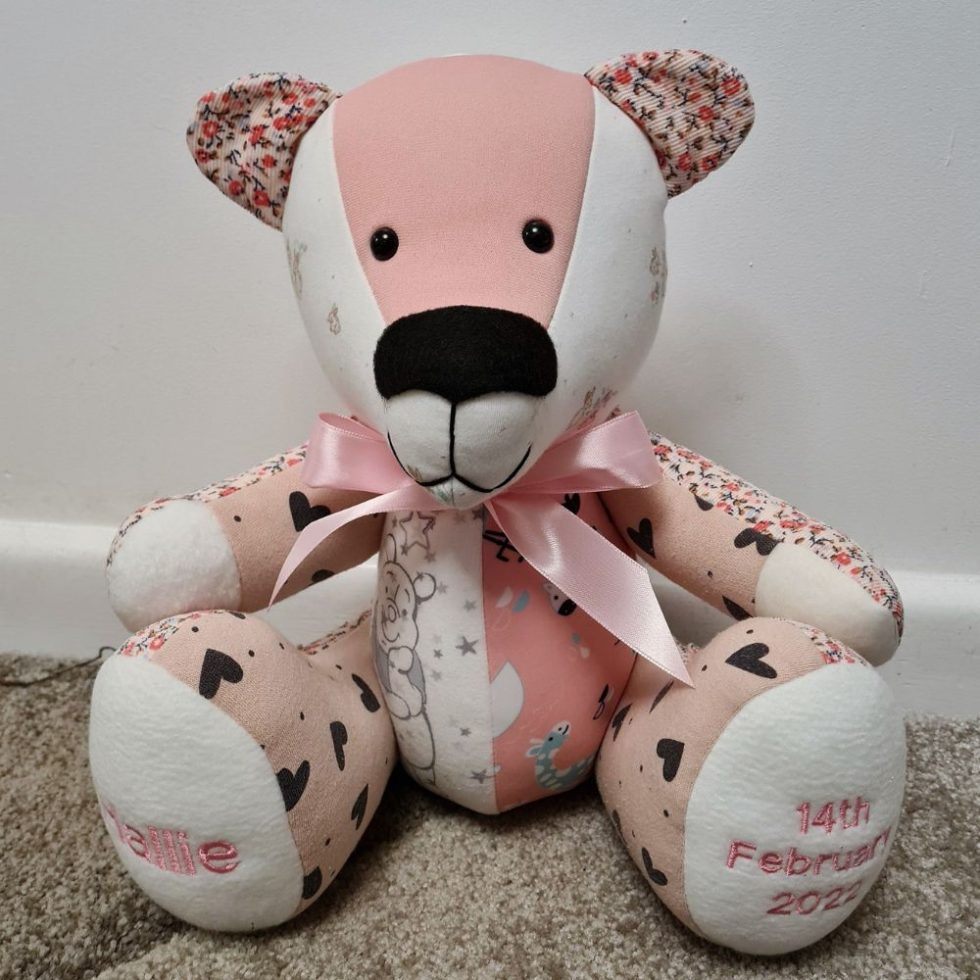 Baby Clothes Memory Bear Infinity Keepsakes Baby Keepsakes