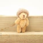 Pocket Bear - small toffee colour bear