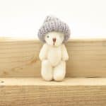 Pocket Bear - small cream bear