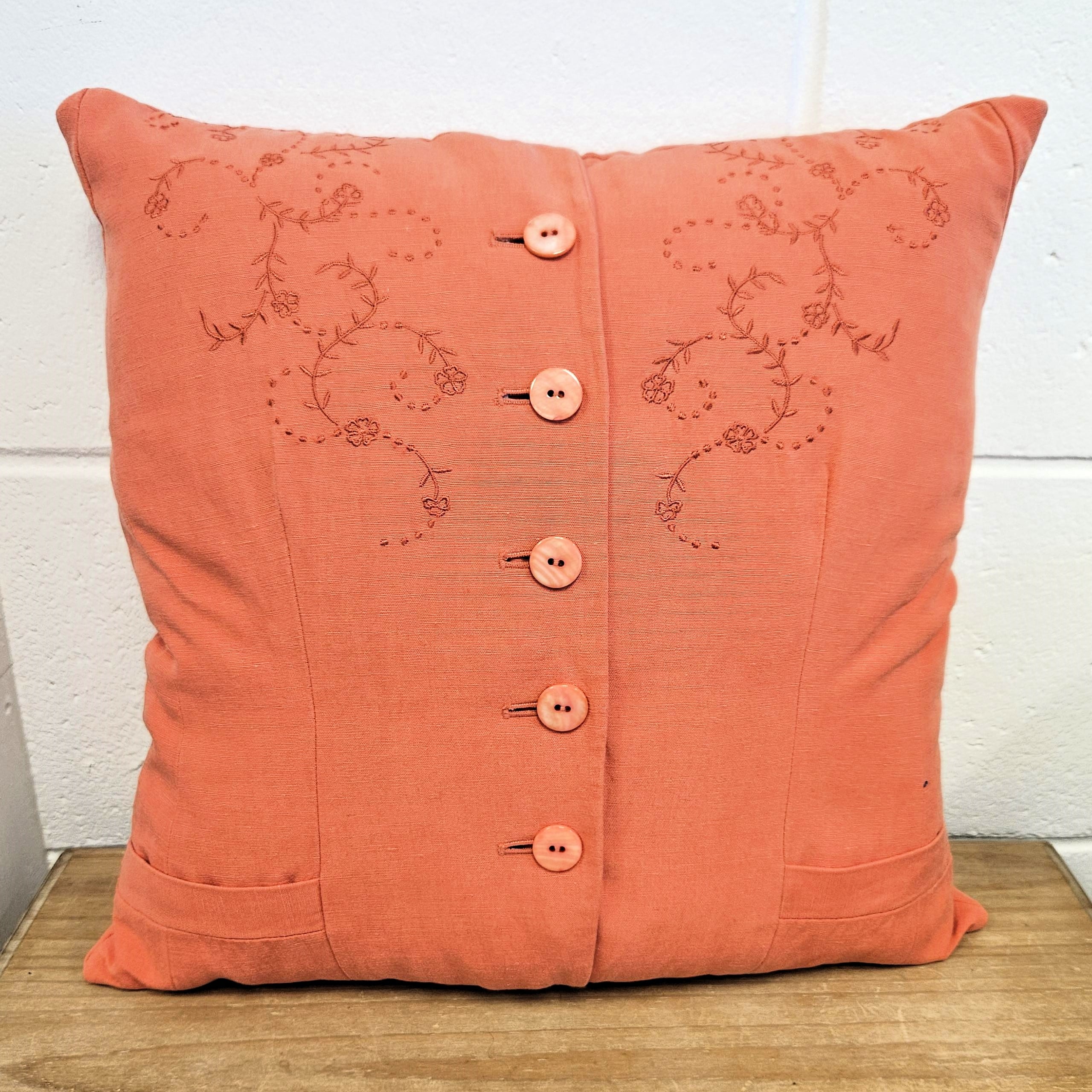 memory cushion made from jacket