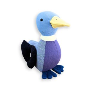 Keepsake duck teddy made from clothes.