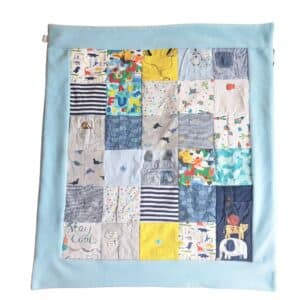 baby memory blanket from clothes